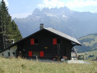 chalet vers les dents du midi
